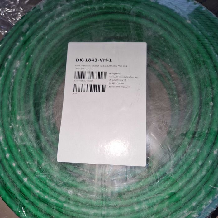 Skrętka cat8 Digitus DK-1843-VH-1 195m