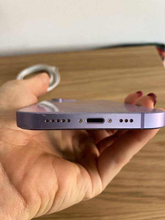 Iphone 12 roxo 128gb com capas