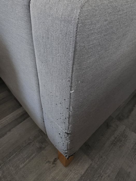 Sofa 3 lugares cinza claro