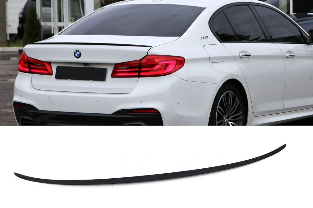 Спойлер Чорний глянець стиль M5 для BMW 5 Series G30/G31 2017-2020
