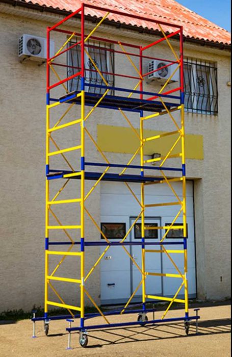 БЕЗКОШТОВНА ДОСТАВКА!Ліса пересувні (Вышка Тура) маленька 6.3 м.