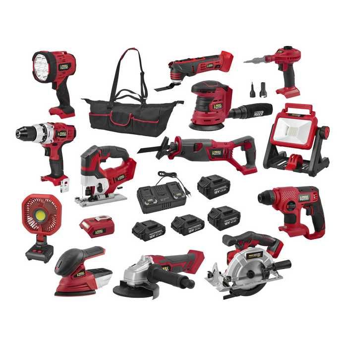 Zestaw 20 elektronarzędzi Meec Tools