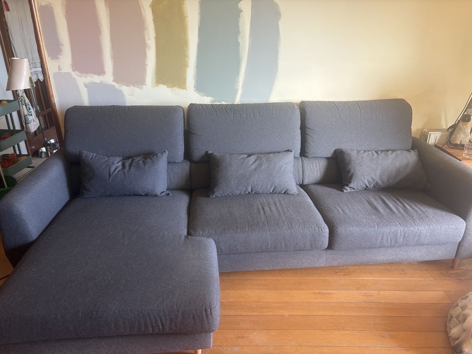 Sofá chaise long IKEA