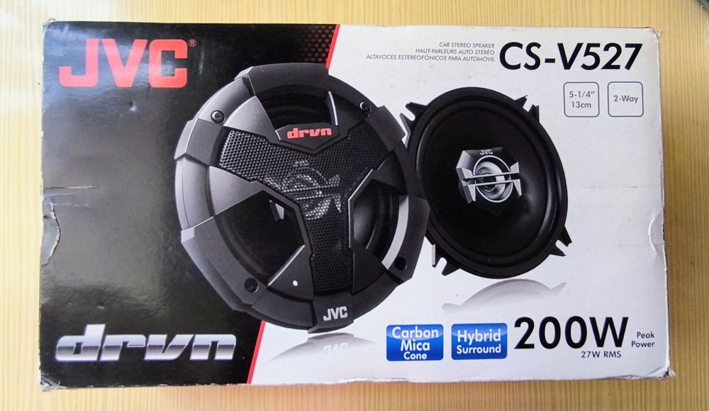 Coluna de som CS-V527 DRVN, JVC