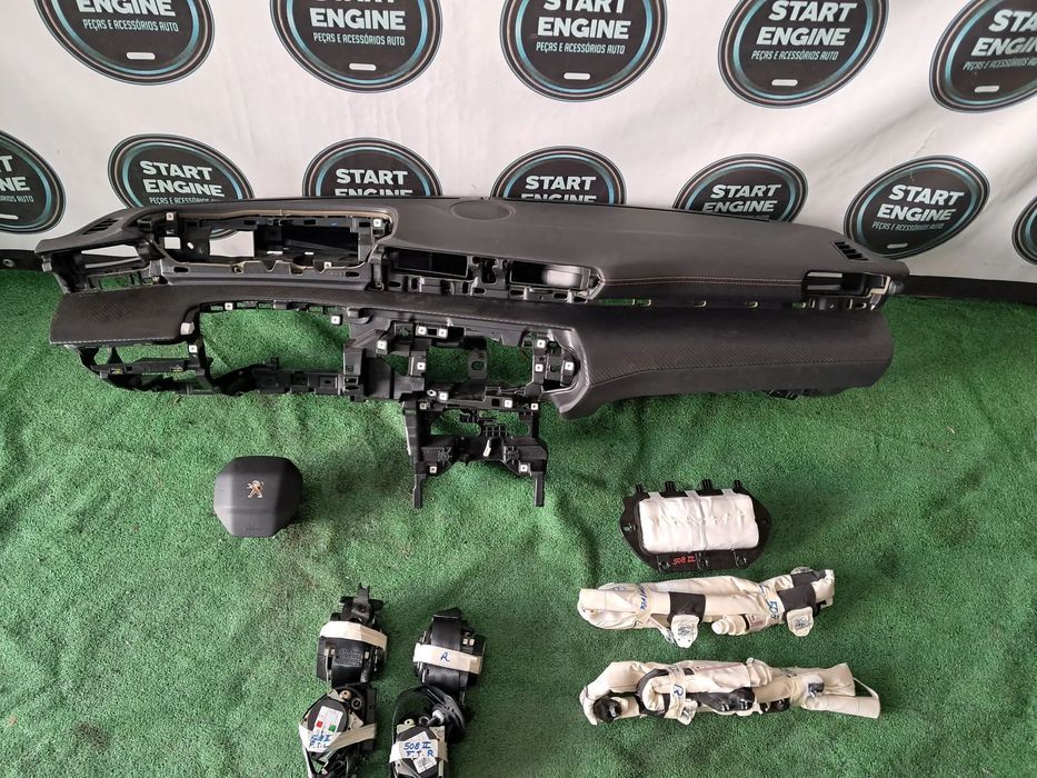Conjunto Kit de Airbag Peugeot 508 II 2019-2023 Tablier cintos