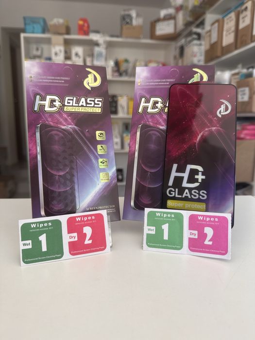 2x SZKŁO hartowane cały ekran full glue do Samsung S25 EDGE