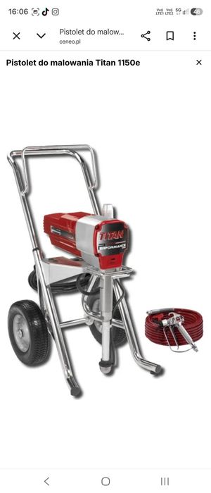 Agregat malarski Titan 1150e