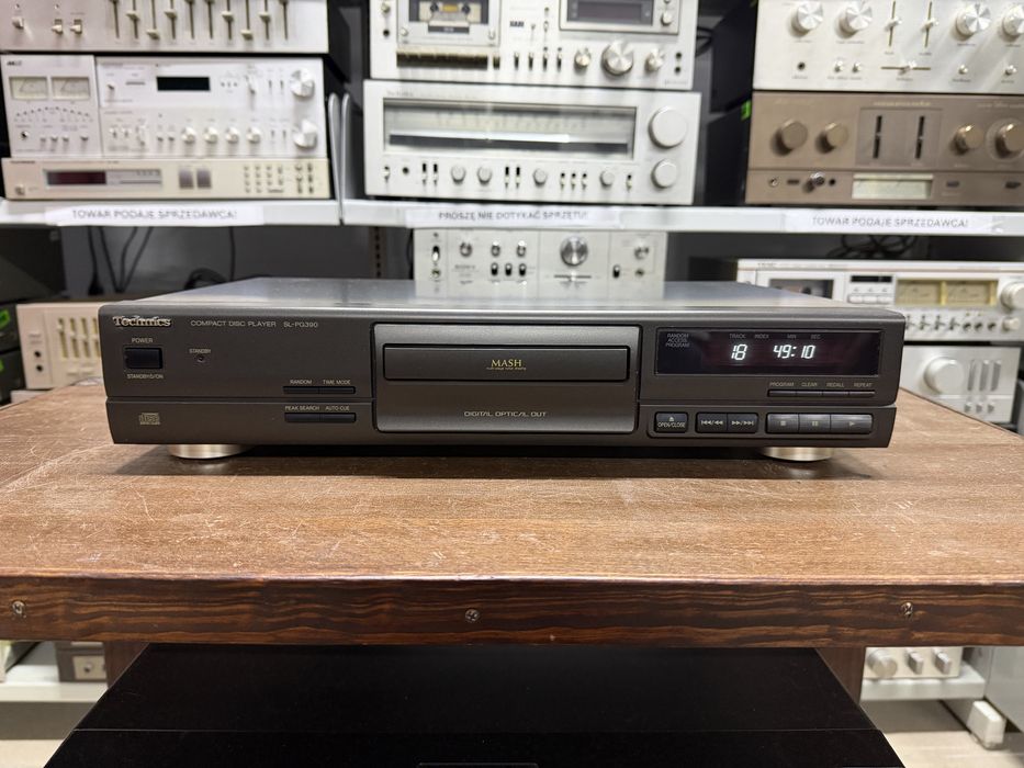 ‼️ Odtwarzacz płyt CD Technics SL-PG390 Audio Room