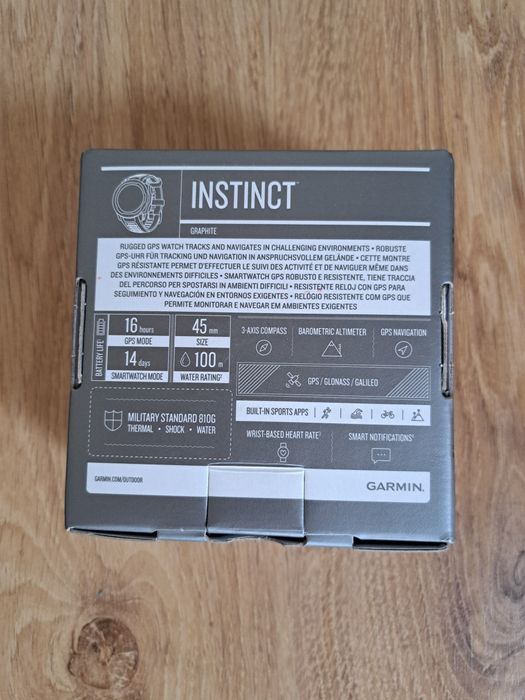 Garmin Instinct - gwarancja