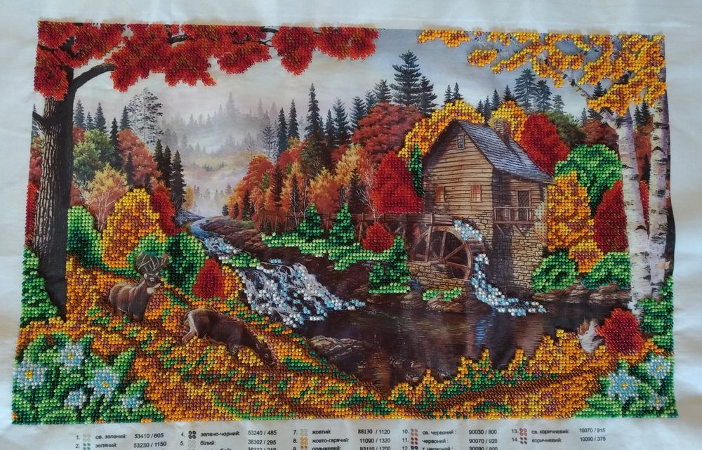 Вишиті картини чеським бісером