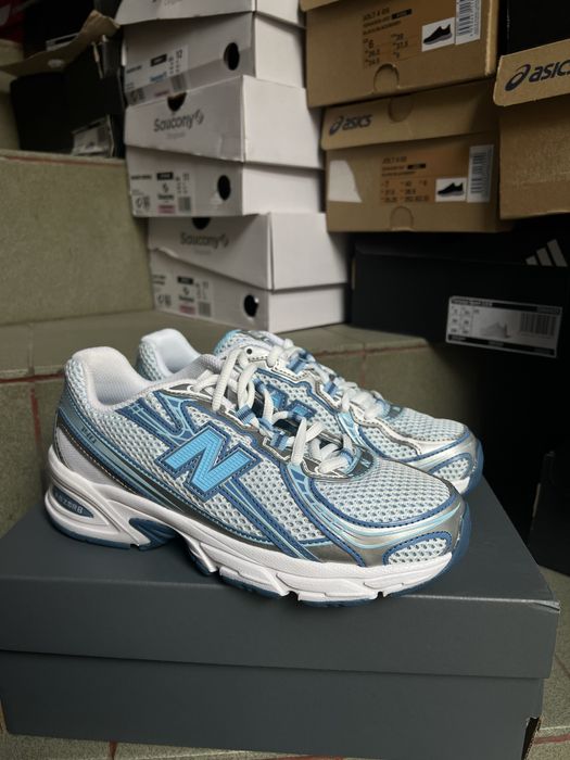 Нові оригінальні кросівки new balance 740 blue унісекс спортивні бігов