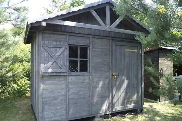 Domek Narzędziowy 3x3 2-Spad Drewniany Producent Impregnacja Podłoga