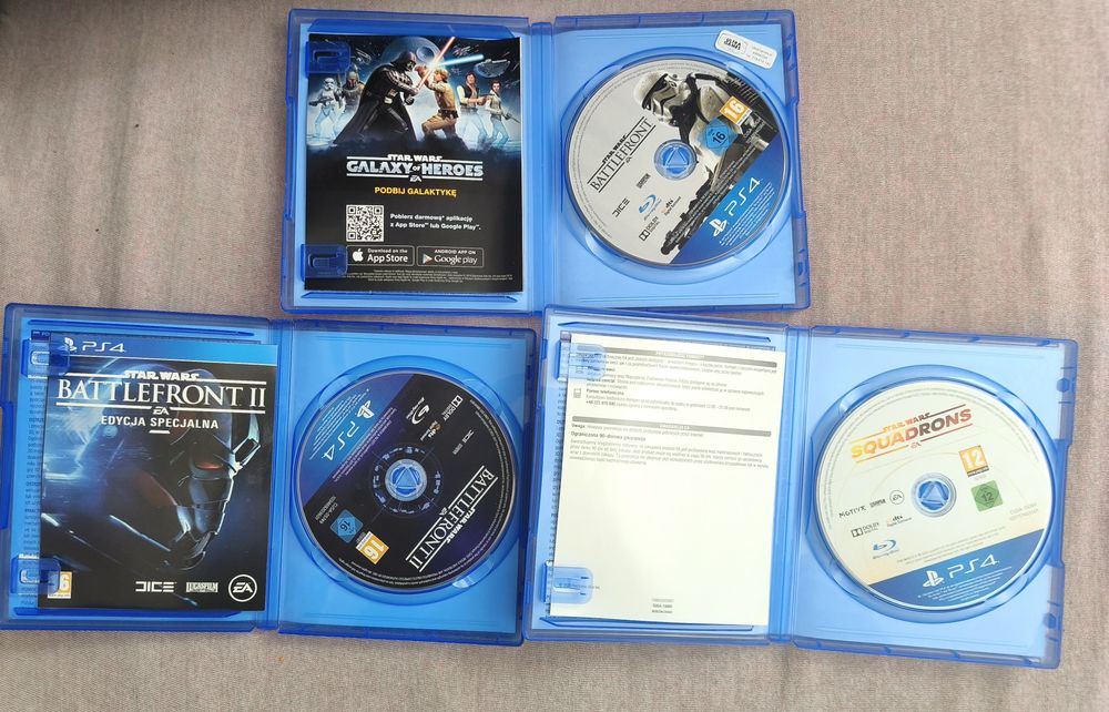 Gry PS4 Star Wars,.
