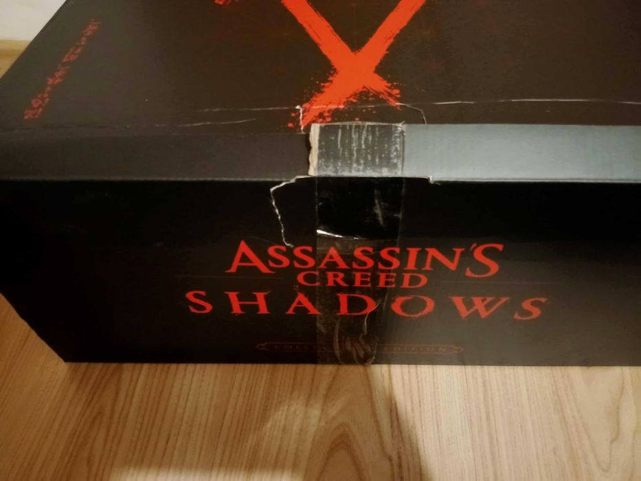 Pudełko assassins creed shadows