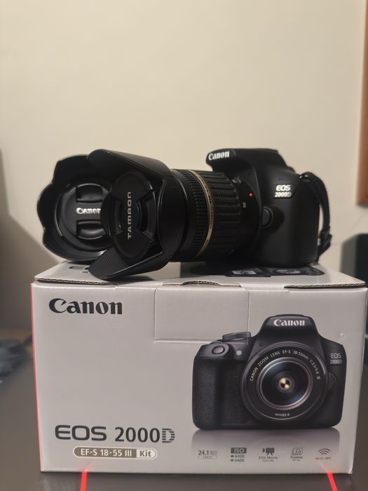 Canon eos2000d Kit Fotografico