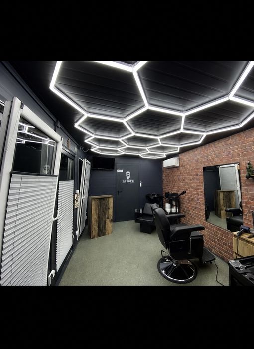 Pawilon Salon Fryzjerski Kosmetyczny Barberski Biurowy 7x3m Kontener - Widok 3