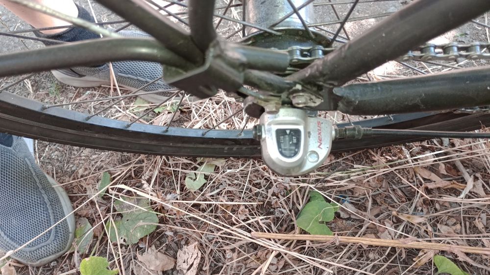 Электровелосипед на курке