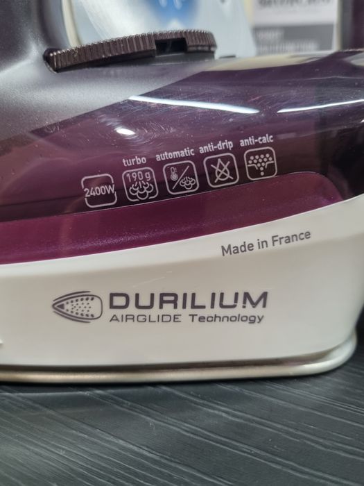 Праска tefal FV 5716 сток 2400 Вт. Durilium Airglide підошва, паровий