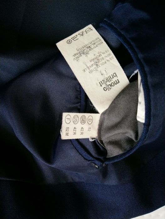 Смокінг фрак синій M/L розмір Wilvorst