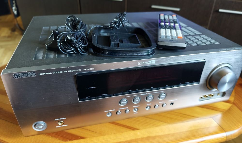 5.1 AV ресивер YAMAHA RX-V465, *x120 Вт, HDMI
