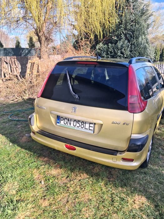 Peugeot 206  złoty