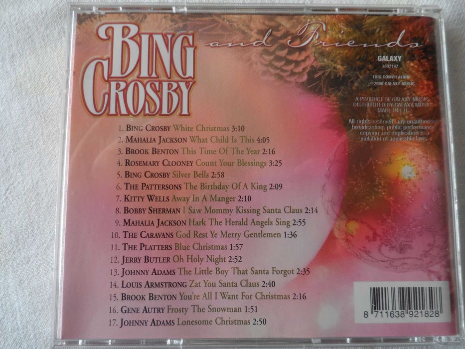 BING CROSBY And Friends - Canções de Natal. Clássico de Coleção.