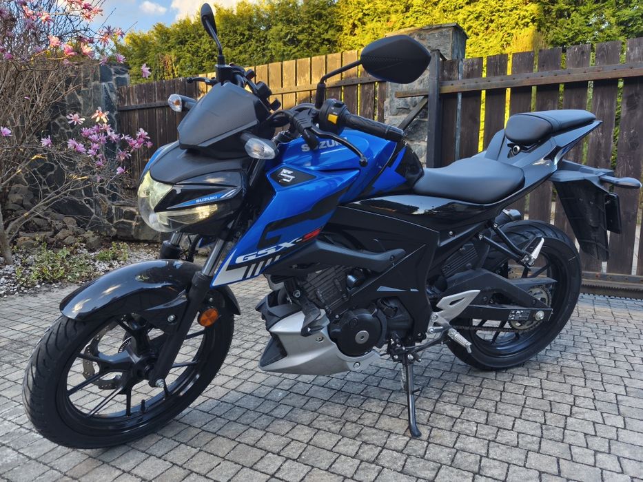 Suzuki GSX-S 125, rok produkcji 2023, gwarancja
