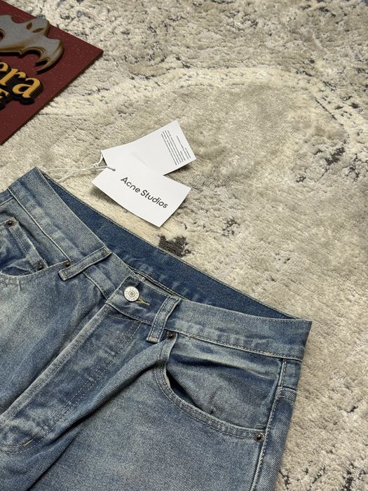 Джинси Acne Studios 2021 Regular Fit Bootcut | акне студіос штани кльош flared jeans denim стрітвір Archive архів вінтаж Y2K денім