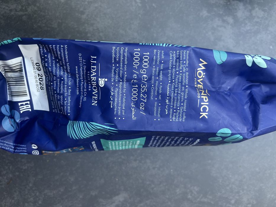 Kawa Mövenpick Crema Gusto 1kg