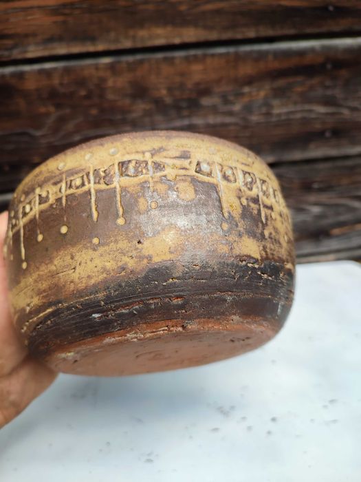 Ciekawa ceramiczna misa - Czarka - Sygnowana - Design - vintage K27