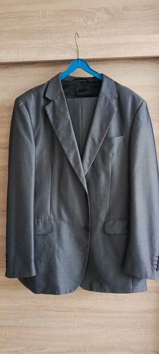 Garnitur męski szary