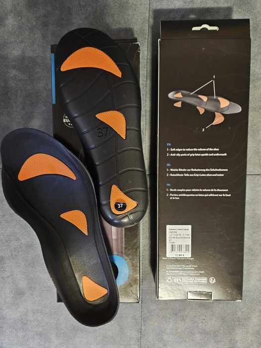 Zwiększające Objętość Wkładki do Butów Volume Control Insoles r.37