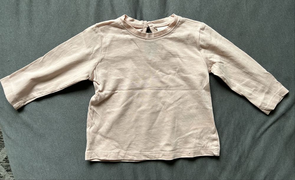 Komplet dla dziewczynki spódniczka i bluzka H&M 68