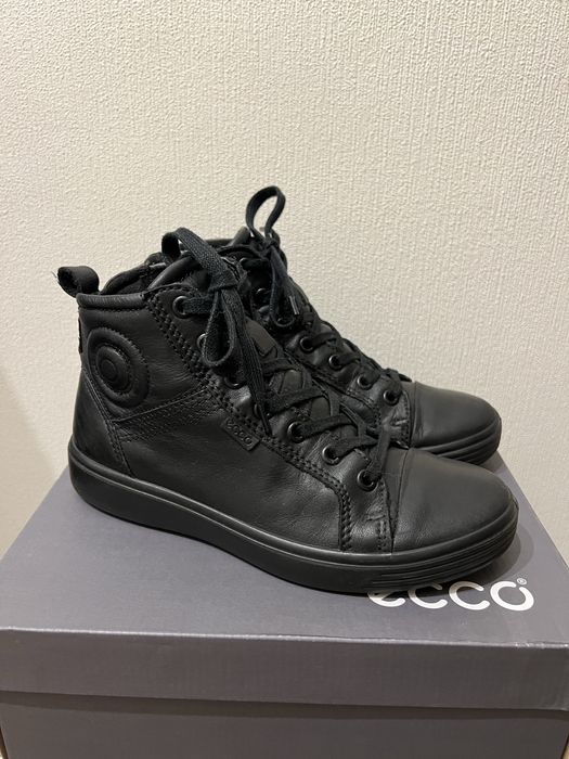 Шкіряні черевики Ecco 34 / демісезонні черевики ecco / кеди Ecco