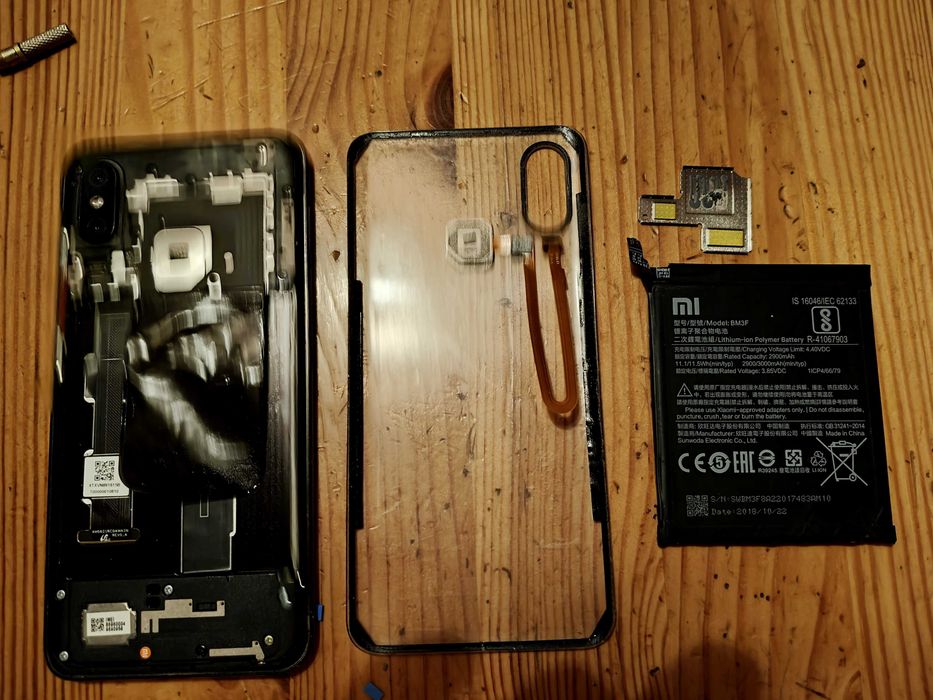 Xiaomi mi8 mi 8 uszkodzony na części Warszawa Ursynów smartfon