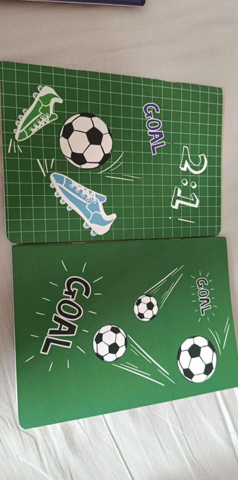 5x zeszyty NOWE 32-karkowe w 3-linie