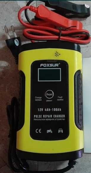 Зарядное устройство для автомобильного аккумулятора FOXSUR