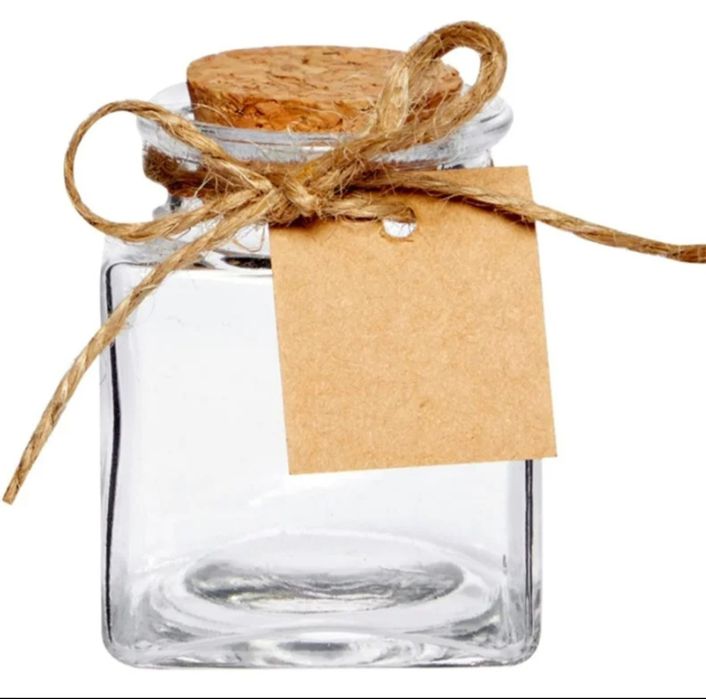 Frasco do vidro com tampa de cortiça