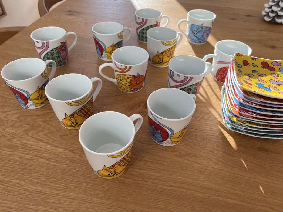 Servico de cha e cafe