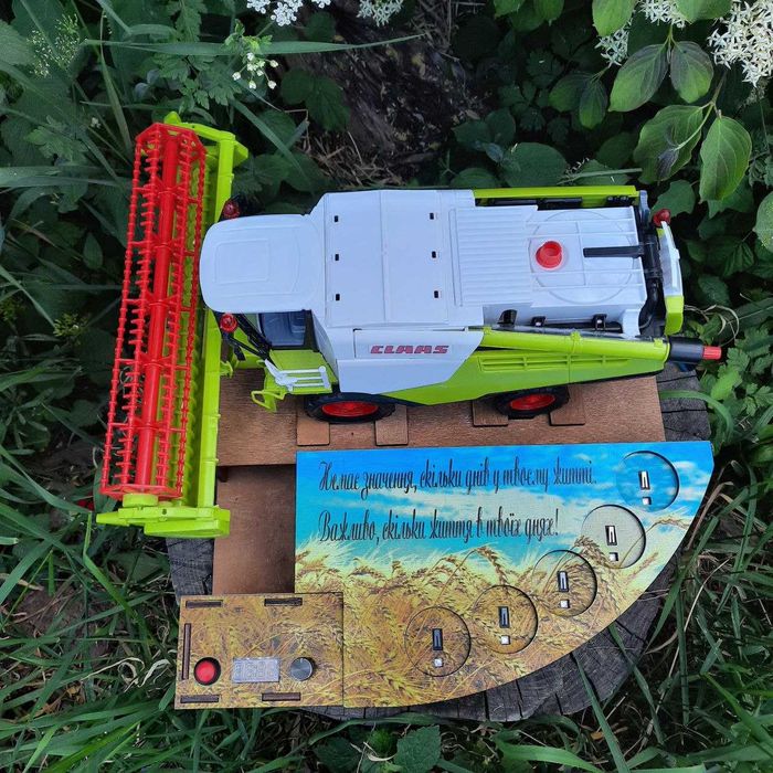 Автобармен Наливатор Комбайн John Deer і Claas на 4 5 и 6 стаканчиков