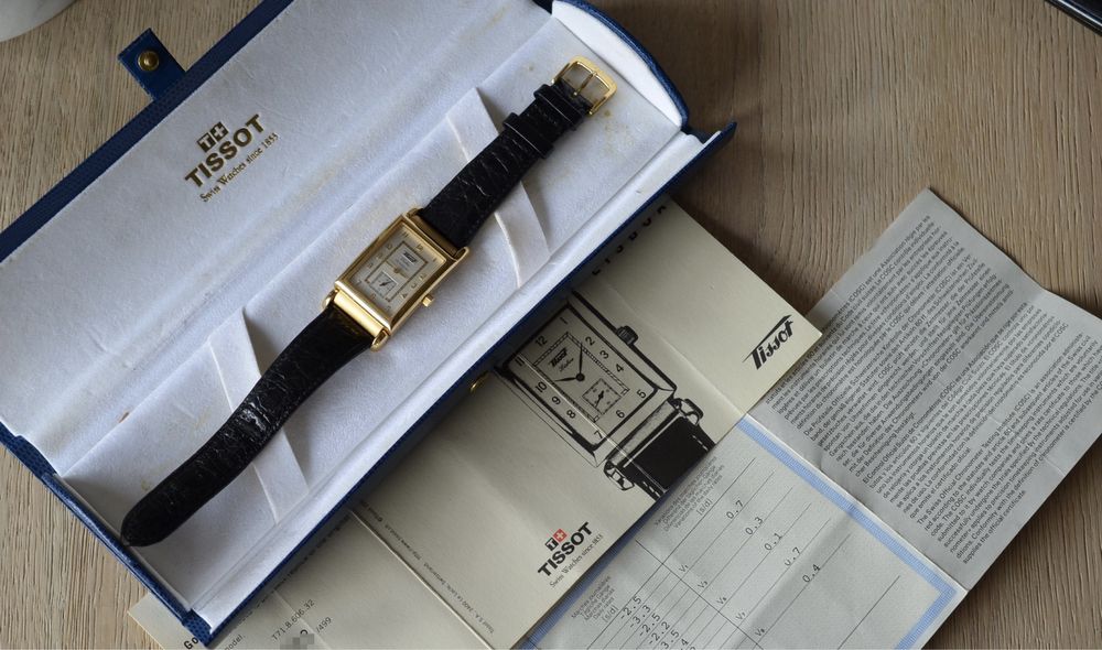 Tissot Lisboa 18K gold limited edition full set