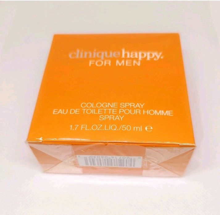 Clinique Happy For Men Cologne Spray 50ml Eau De Toilette Novo Selado