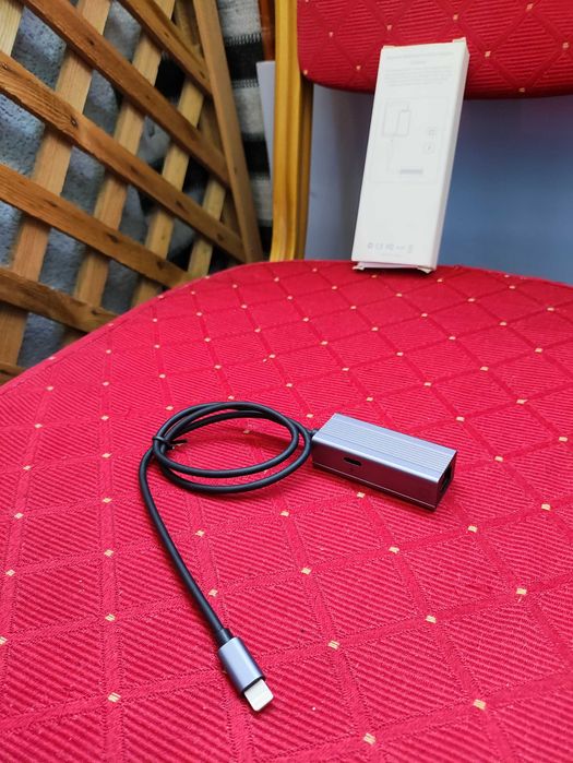 Adapter Ethernet Lightning RJ45 do iPhone iPad Wi-Fi karta sieciowa