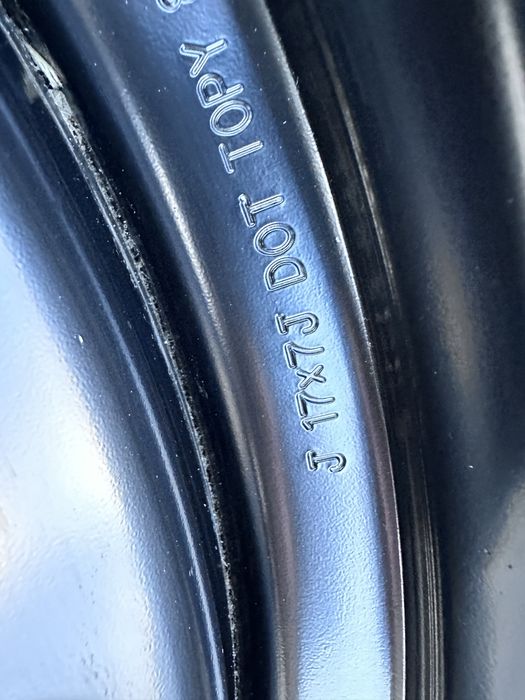 4xfelga stalowa 17” RENAULT/NISSAN (5x114,3 ET37) - nowe