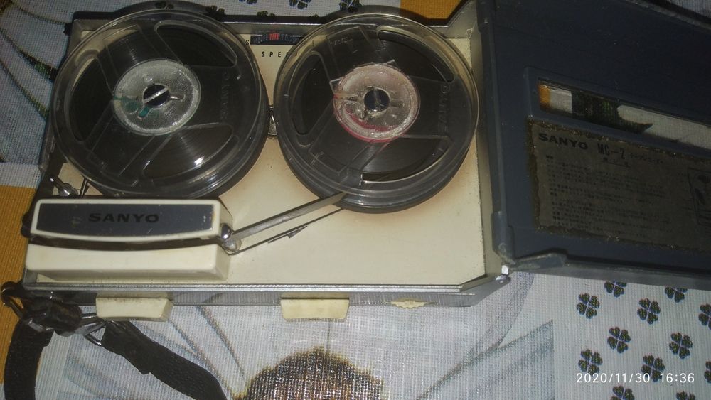 Gravador de MINI Bobines visto em missão impossivel