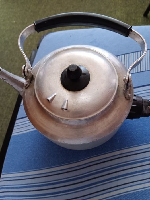 Электрочайник рабочий,без провода.