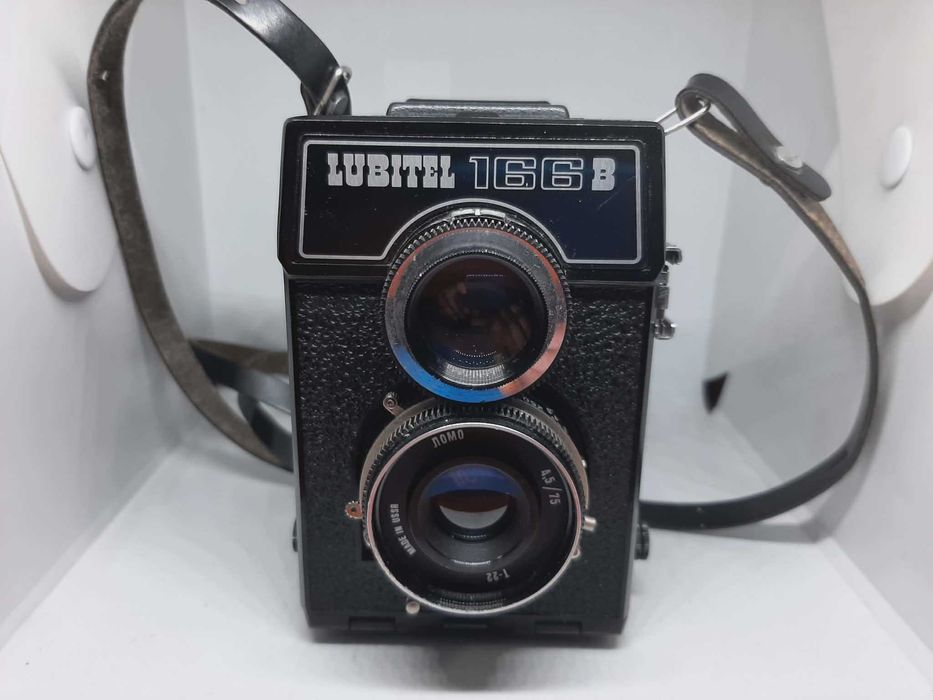 Aparat Lubitel 166b + pokrowiec - piękny stan