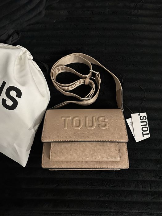 Torebka Tous pudrowy róż