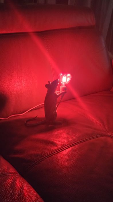 Lampa mysz z serduszkiem Seletti