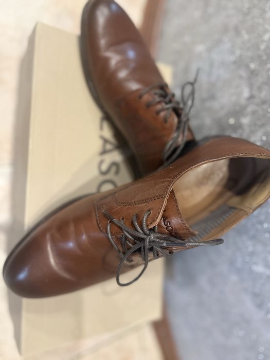 Мужские туфли дерби Lasocki из натуральной кожи